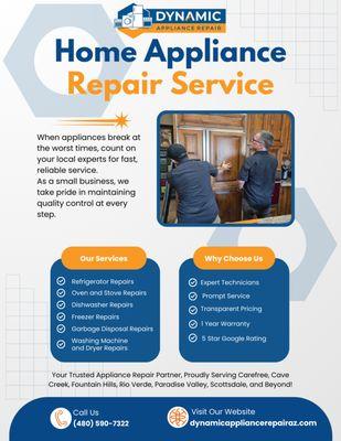 Dynamic Appliance Repair