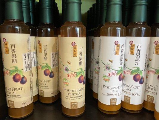 Passion Fruit Vinegar & Juice