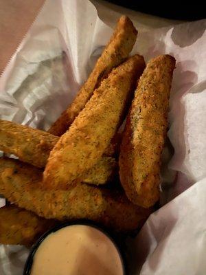 Fried pickles