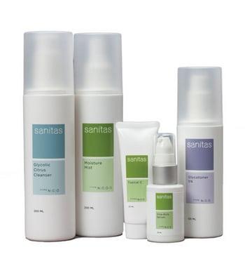 We proudly use and retail Sanitas, a Skin Care product line that delivers results for all skin types.