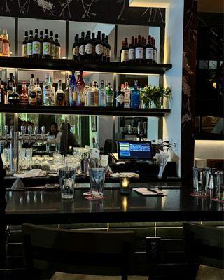 bar area