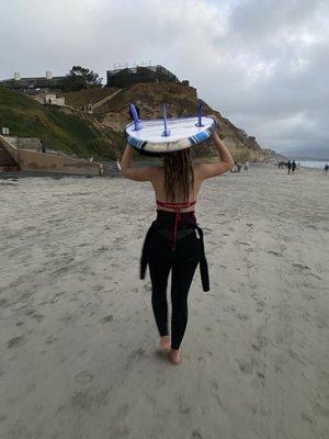 Surfboard and wetsuit rentals