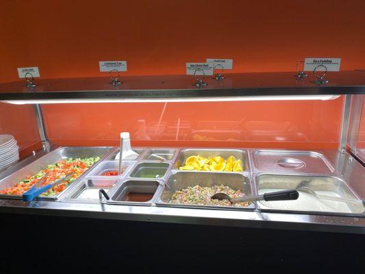 Come try the delicious lunch buffet!