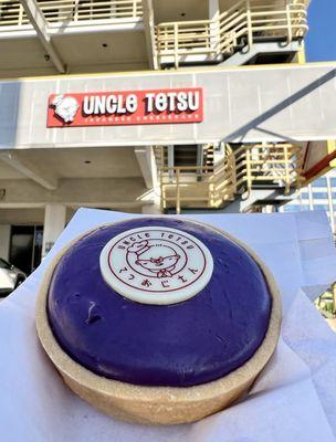 Ube cheese tart at Uncle Tetsu is perfectly perfect! Light and airy.