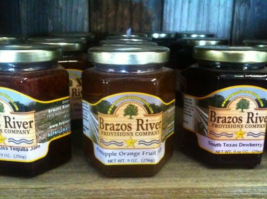 Multitude of jams and canned fruit from Texan suppliers