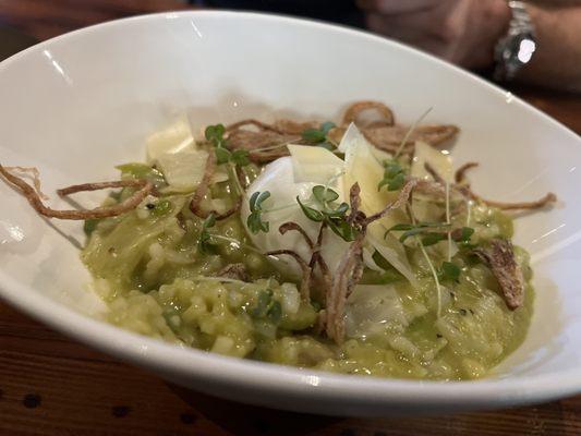 Sweet Pea Risotto