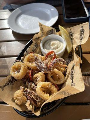 Fried calamari