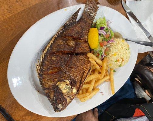 Fried Fish Plate