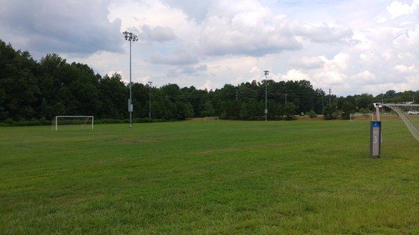 Soccer fields at McKee Road Park