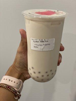 Lychee boba