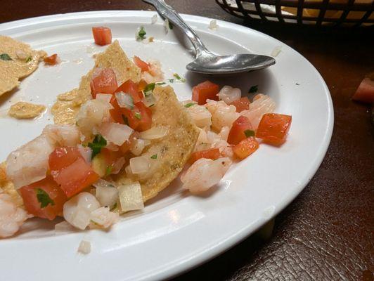 Shrimp ceviche