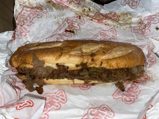 -CHEESESTEAK-with mushroom and pepper