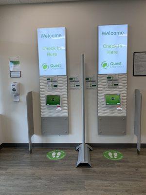 Self Check-in kiosks