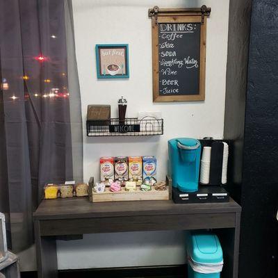 Coffee/tea Station