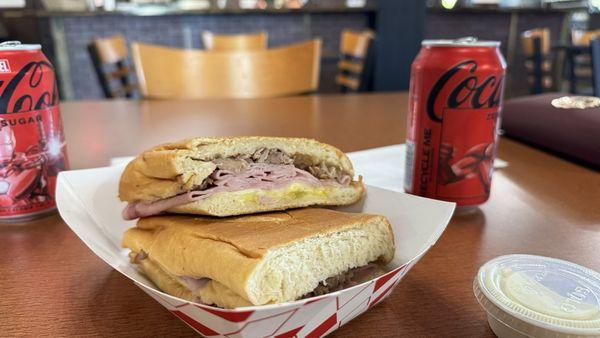 The original Mad Cuban ...Cuban sandwich, often imitated, never duplicated...