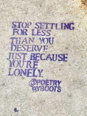 @ POETRYBYBOOTS Scattered Poetry Lines Located on Sidewalks around Old Town-September 2021