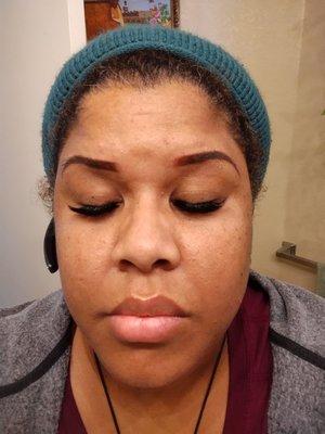 Day 1 Powder Ombre brows