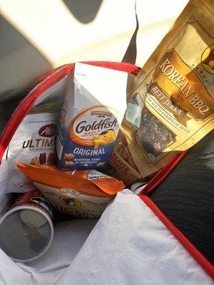 Buc-ee's snack haul