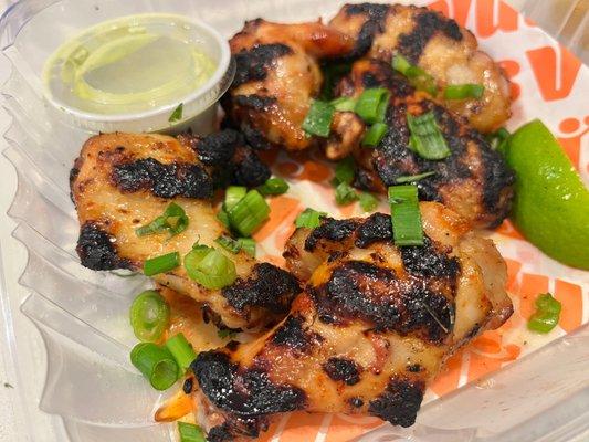 Grilled Sticky Chicken Wings