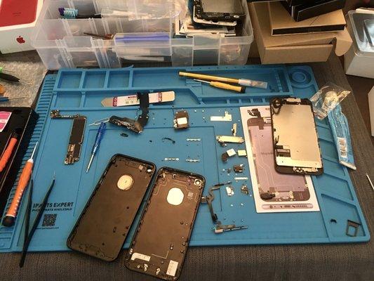 iPhone 7 back housing replacement