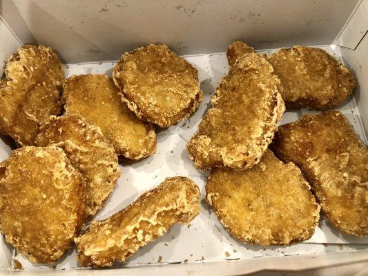 Old, refried Chicken McNuggets