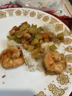 Shrimp kung pao