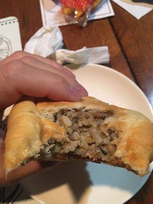 Boudin filled kolache