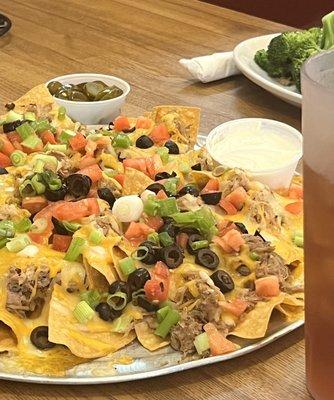 Nachos - with pulled pork