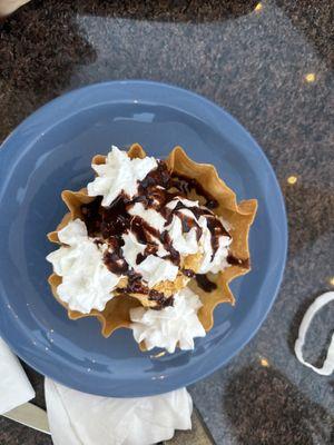 Fried icecream