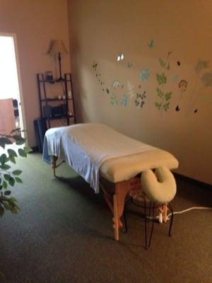 Massage Treatment with relaxing atmosphere