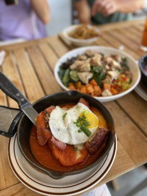 Francesinha (Portugese breakfast)