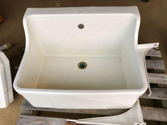 Vintage Cast Iron Farm Sink