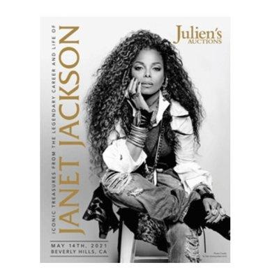 I won a bid at Janet Jackson's bday auction on her bday. Monies will go to children's charity. Thrilled!