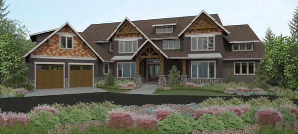 Find this craftsman style plan on our website using the plan search under 5031THO.