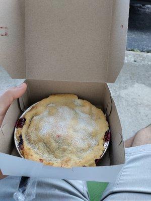 $6.75 personal pie cherry