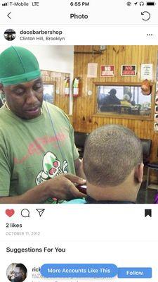 Doos Barber Troy the Owner