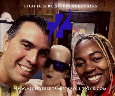 Rocking the High Desert with high quality Safety training!