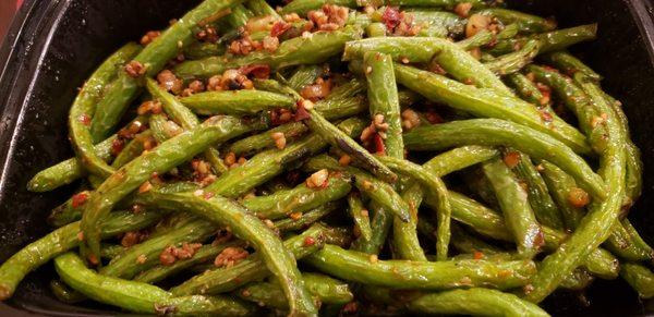 Green beans with pork