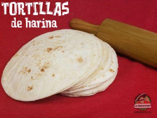 Fresh made Flour Tortillas- Made Daily!