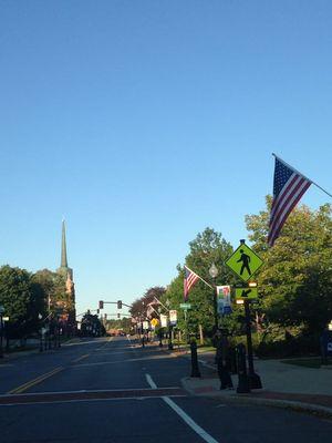 Town Of Natick -- Natick Center: Route 135, East Central Street, Natick