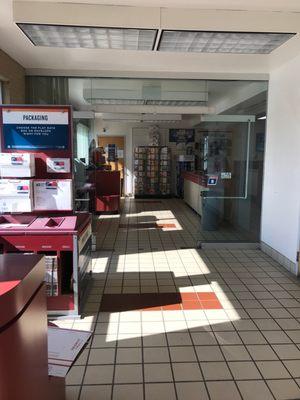 Post office lobby