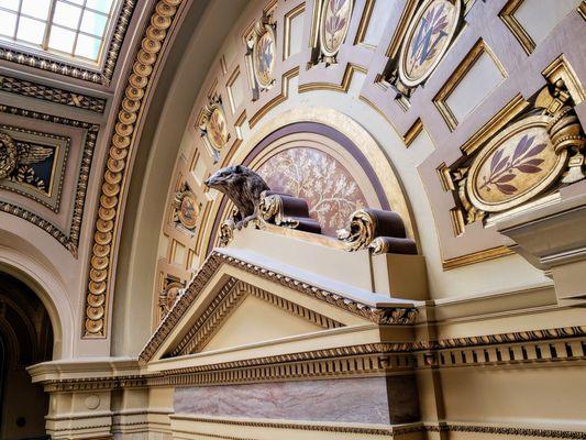 Badger at WI State Capitol