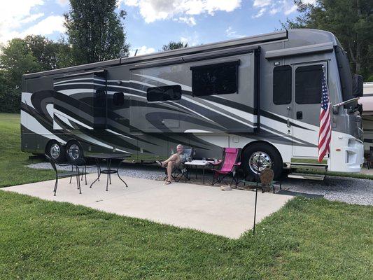 Site 30, Spring Lake RV Resort