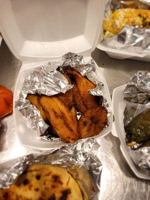 Fried plantains