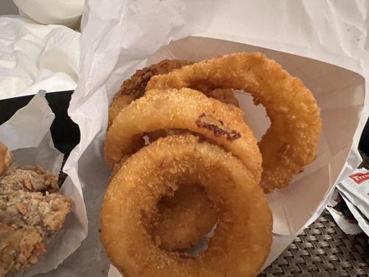 Chuck house onion rings!