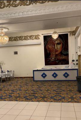 Inside maharaja banquet hall