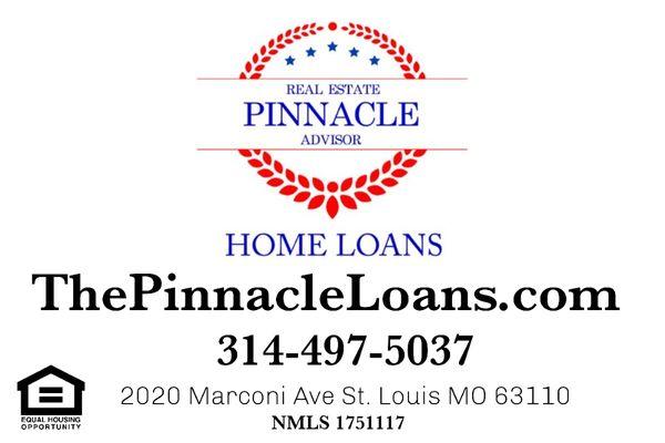 Pinnacle Real Estate Advisor Home Loans contact information.