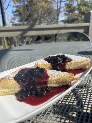 Blueberry lemon French toast