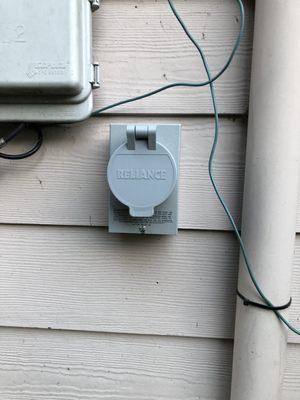 50 Amp Outlet