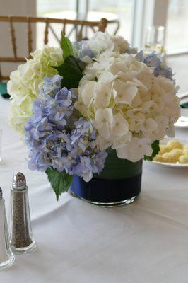 hydrangea centerpieces